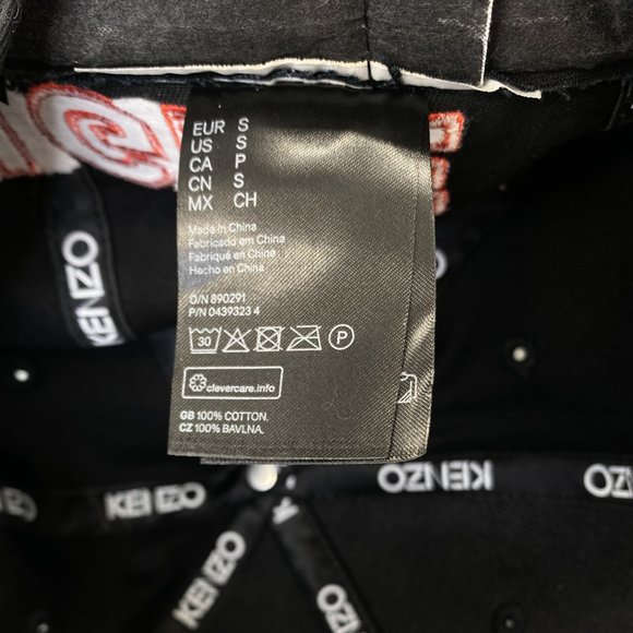 KENZO x H&M Black Embroidered Hat Cap - Picture 12 of 14